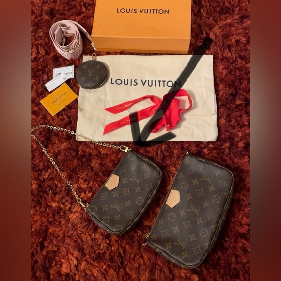 ❤️ LOUIS VUITTON Monogram Multi Pochette - Picture 1 of 13